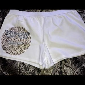 BLING EMOJI SHORTS SZ M